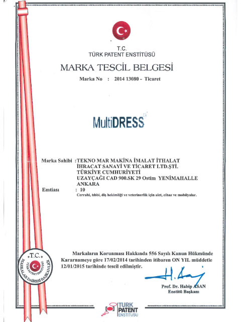MultiDRESS Trademark Registration